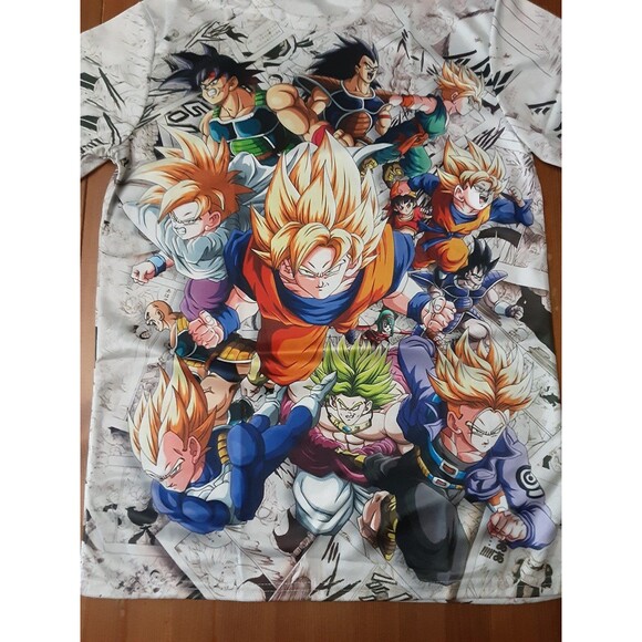 Dragon Ball Z Anime Manga Full Print Shirt - Picture 2 of 3